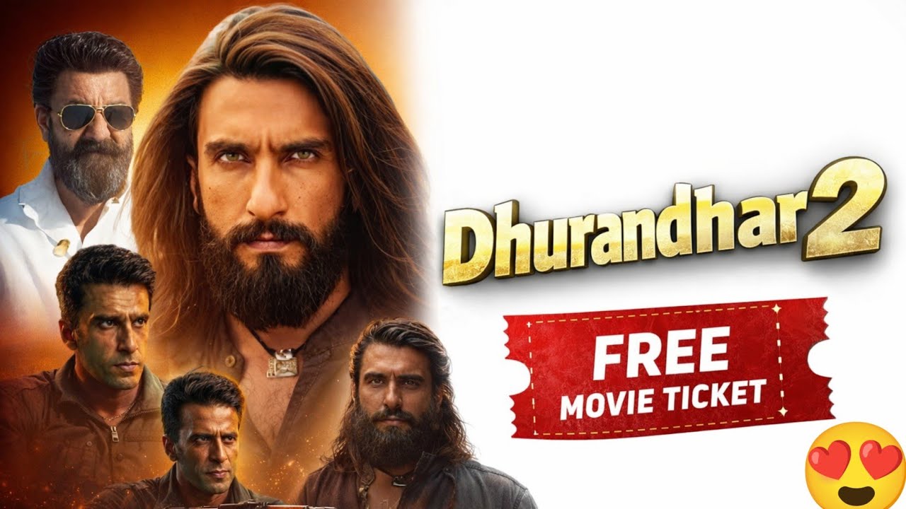 Dhurandhar 2 Free Movie Ticket 🔥 PVR Free Movie Ticket | Free Shopping Loot Today