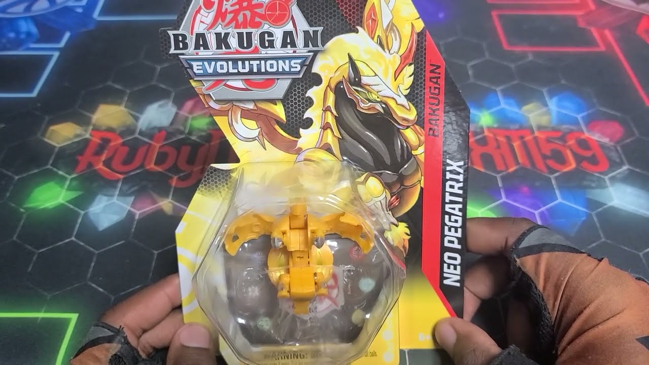 NEW BAKUGAN EVOLUTIONS AURELUS NEO PEGATRIX UNBOXING!