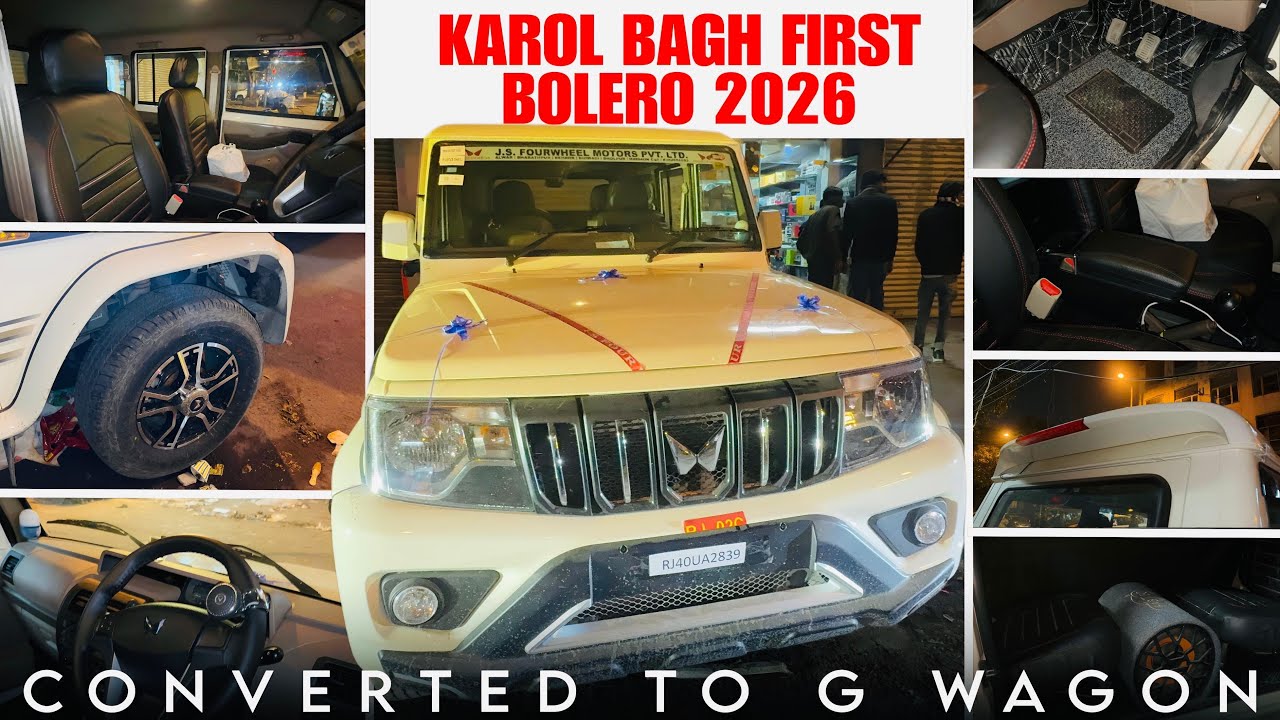 Mahindra bolero modificati￼on genuine accessories ￼|| modification || base to top ||