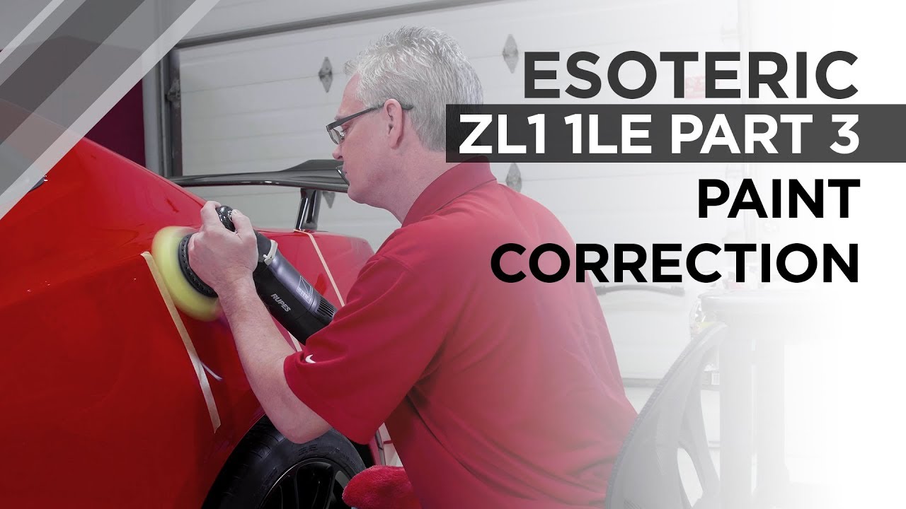 Camaro ZL1 1LE series by ESOTERIC. Part 3 - Paint Correction