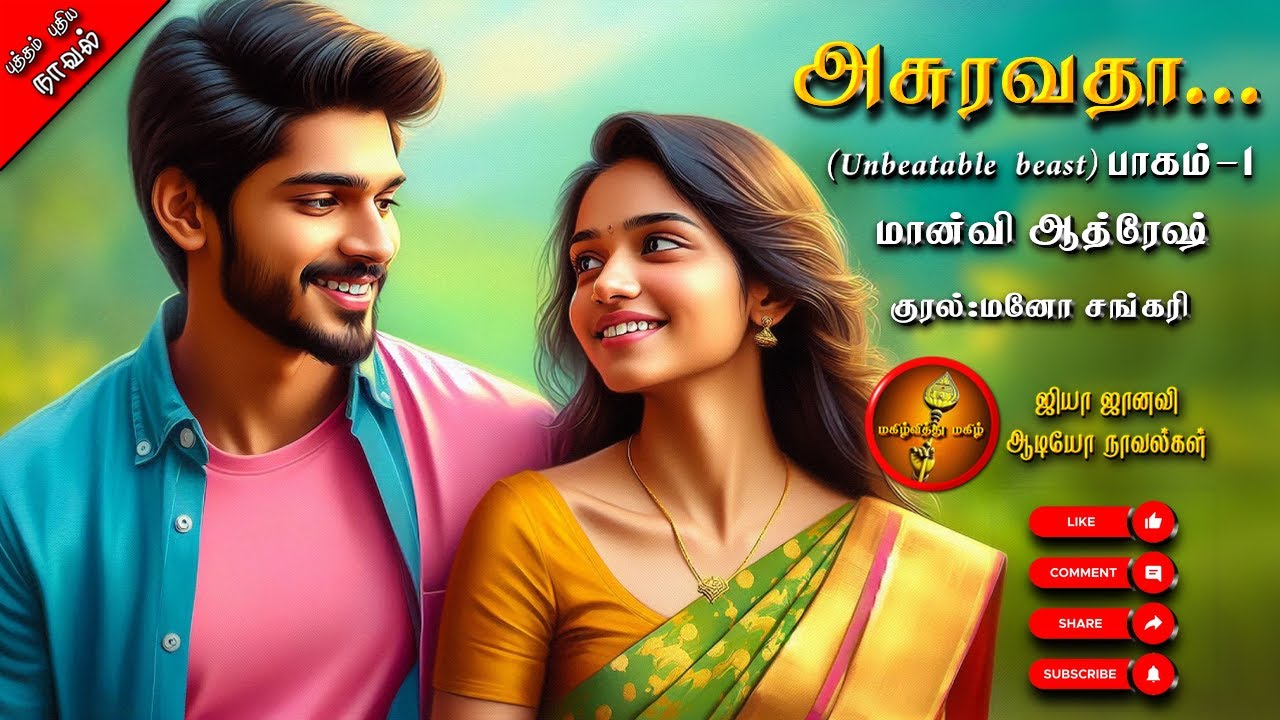 அசுரவதா 1 | Manvi Athresh | Tamil Audio Novels | Romantic | tamil novels audiobooks | ramanichandran