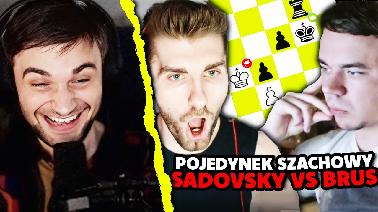Brus vs Sadovsky o 200 zł pojedynek w szachy