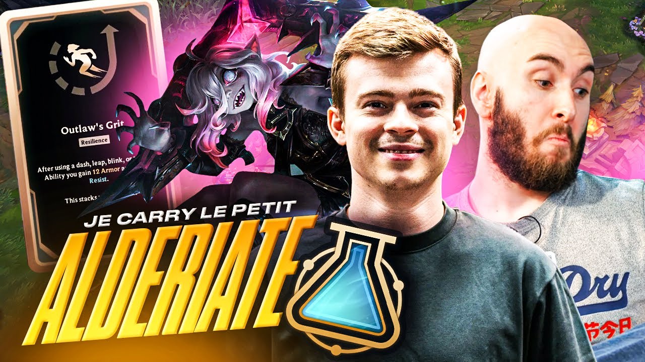JE CARRY LE PETIT ALDERIATE !