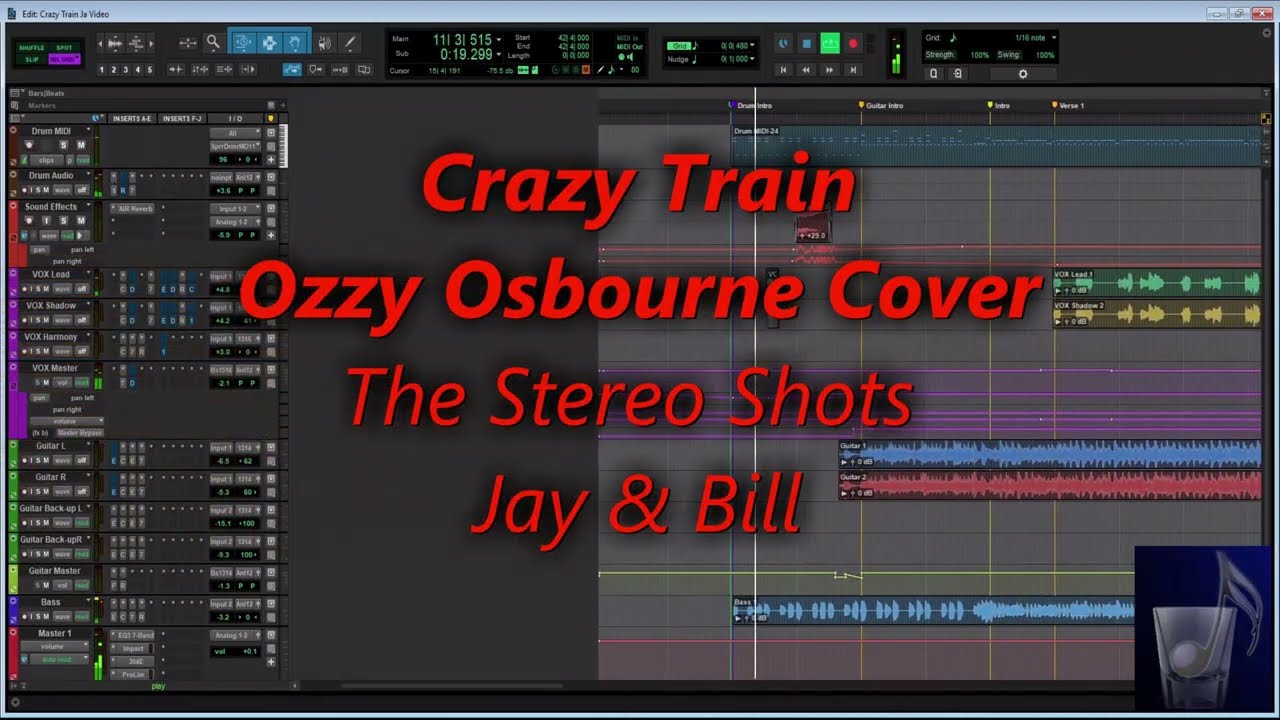 Crazy Train | Ozzy Osbourne Cover by The Stereo Shots