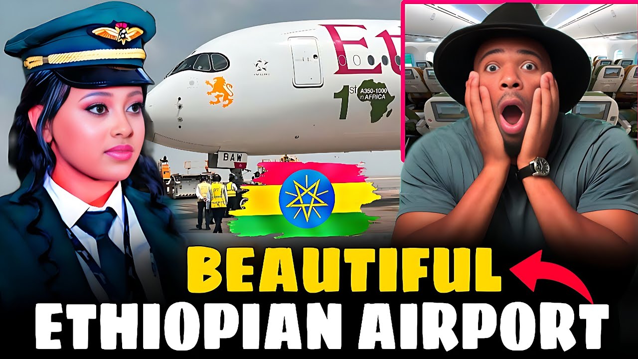 Международный аэропорт Боле 🇪🇹, Аддис-Абеба, Эфиопия // самый красивый аэропорт в Африке. Полный ...
