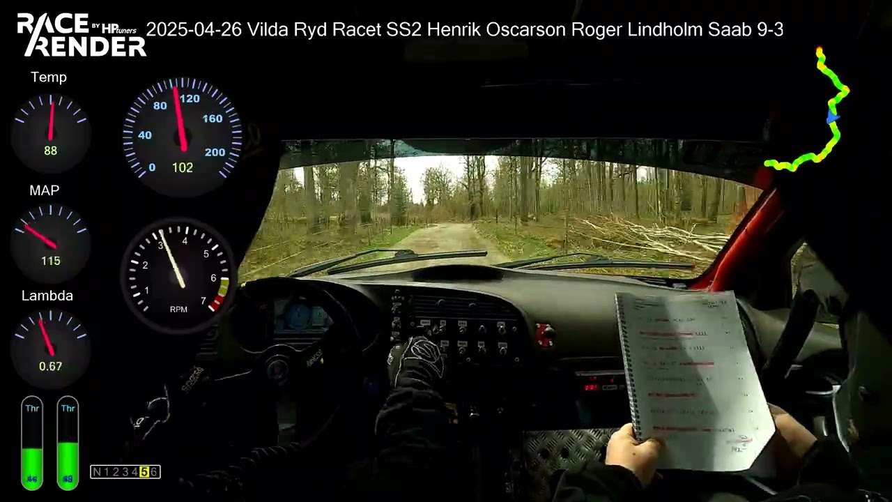 Vilda Ryd Racet 2025 SS2 Henrik Oscarson