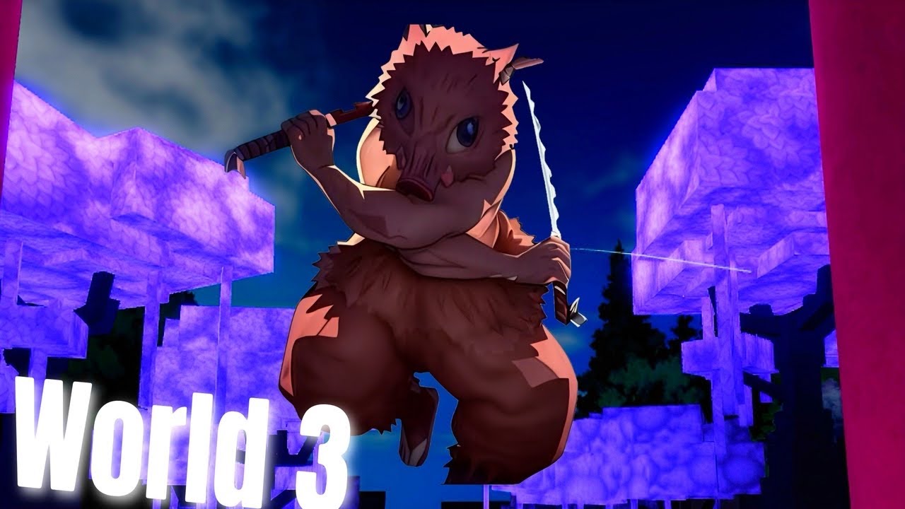 МИР 3 В DEMON WARRIORS ROBLOX