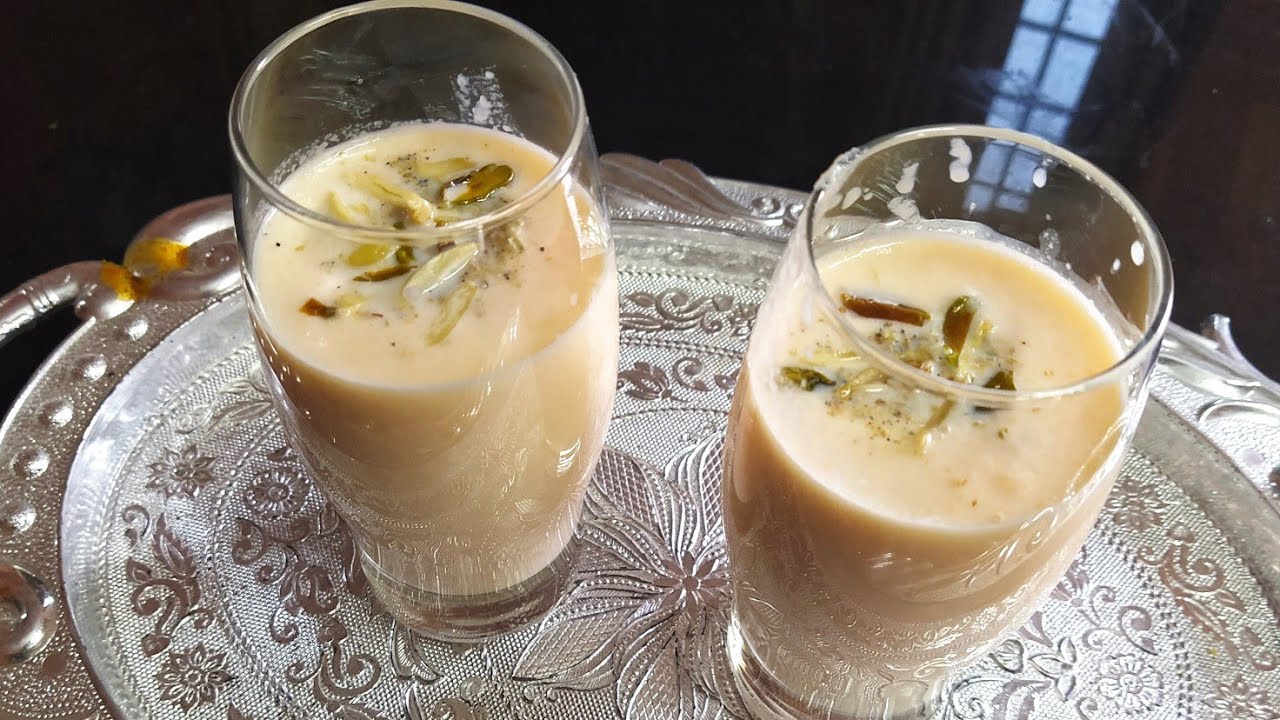 Kharbuja Milk Shake (Muskmelon)-A recipe by Fatima