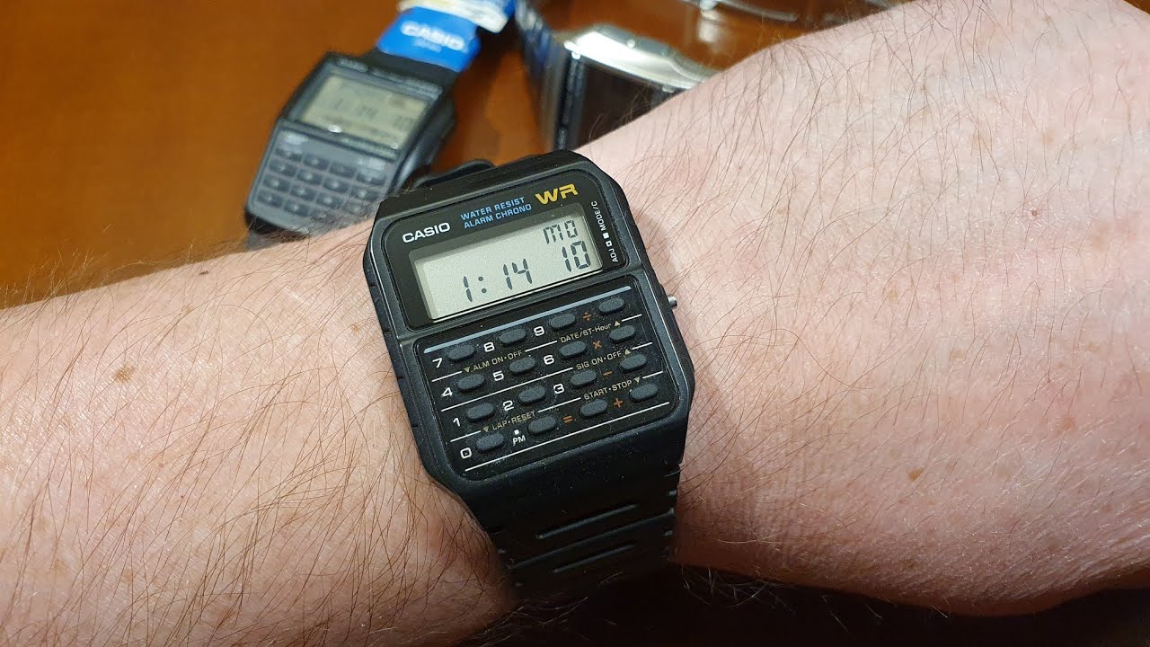 Legenda Casio lat 80-tych, czyli zegarek z kalkulatorem CA-53W-1 [PL]