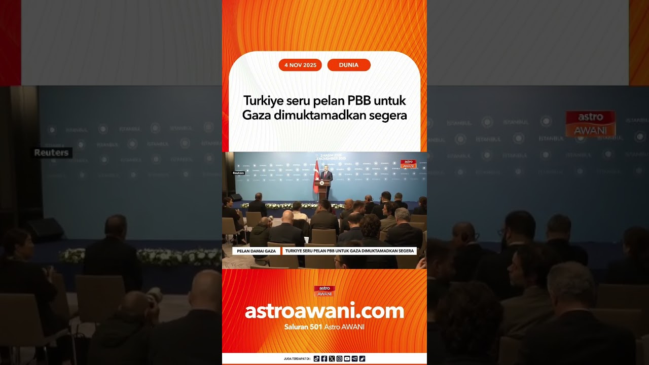 Turkiye seru pelan PBB untuk Gaza dimuktamadkan segera