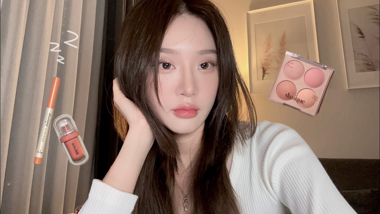 Soft Beige Makeup 🍁 winter makeup 🥐\[♡_♡]/ แต่งหน้าโทนสีเบจละมุนนน~