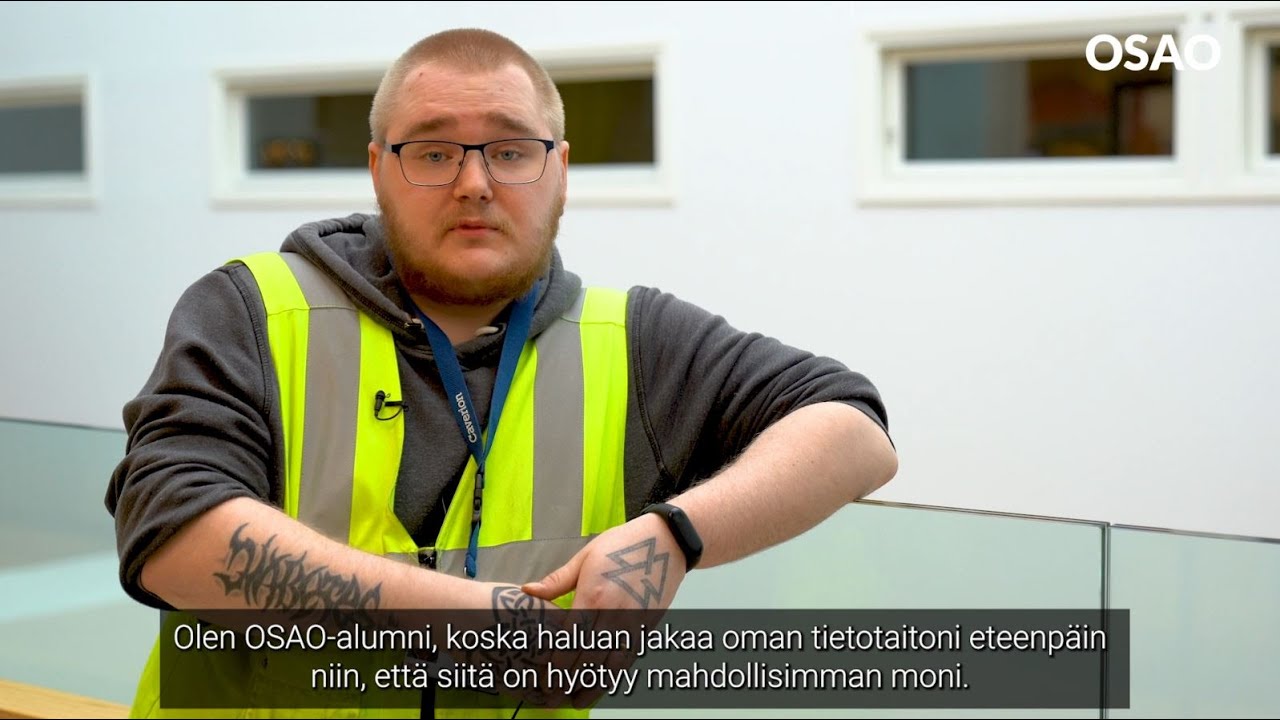 OSAOn alumni esittäytyy – Jan Vehkalahti