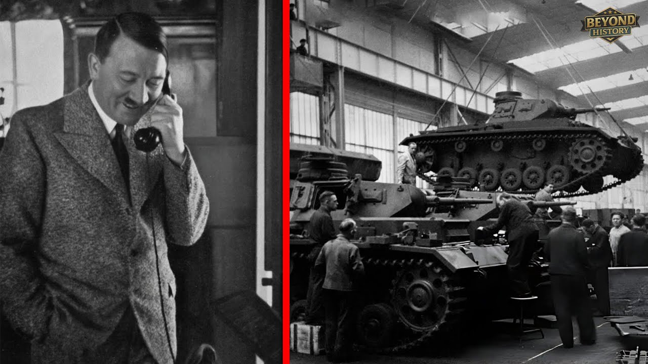 How Did Hitler Fund a Huge Military When Germany Was Broke?