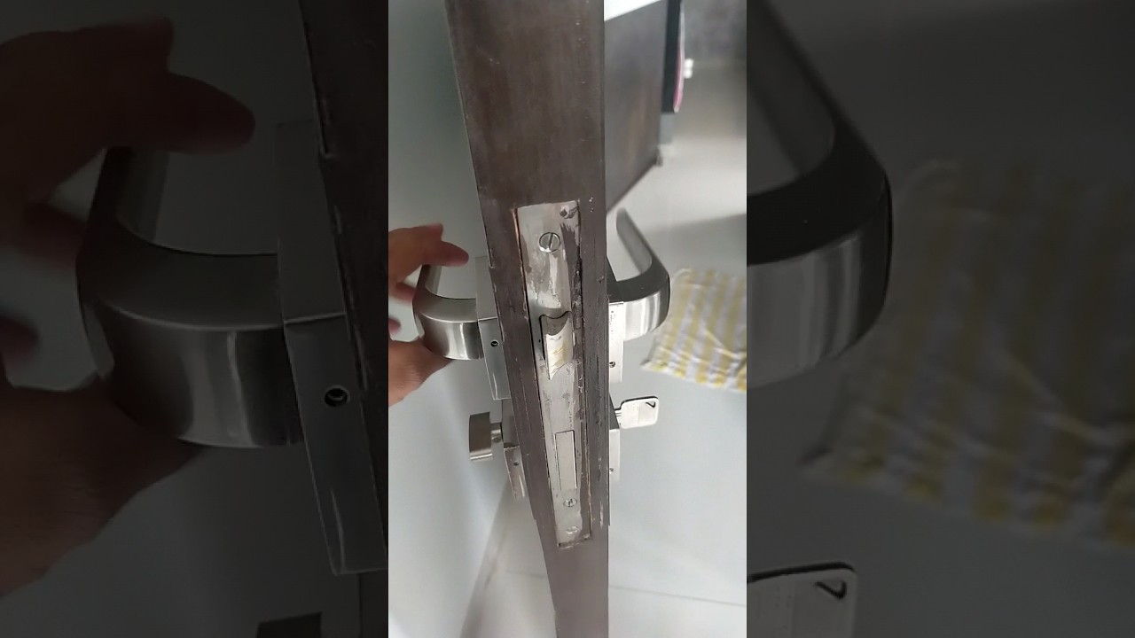 Handle lock is not working properly #doorlock