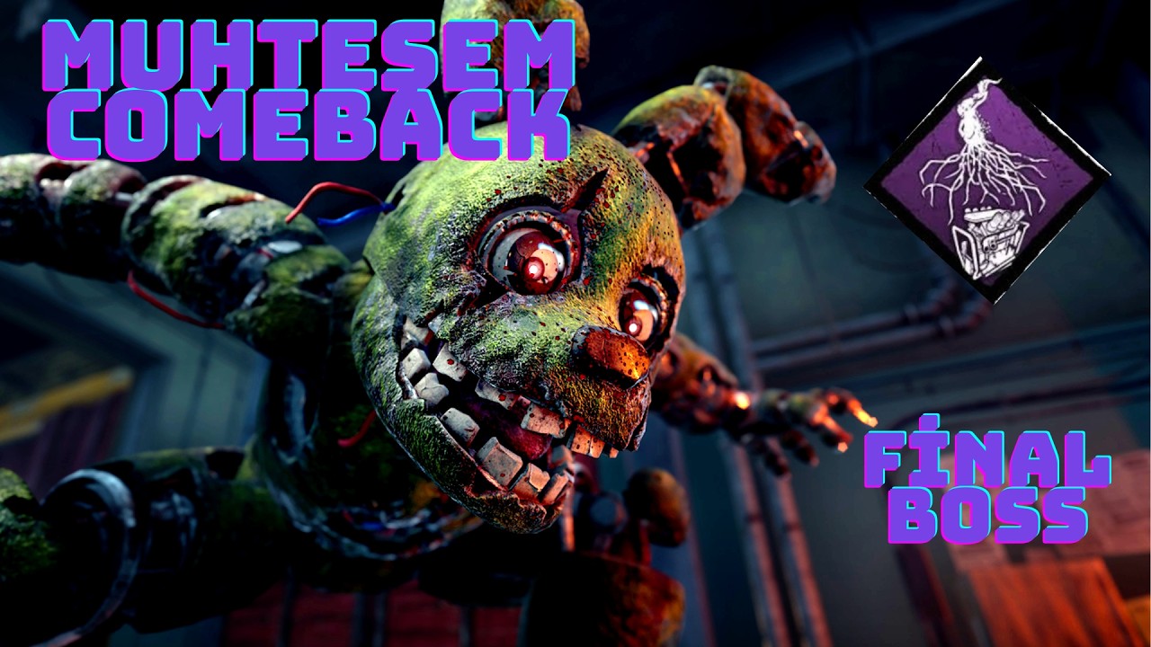DBD SPRİNGTRAP GAMEPLAY MUHTEŞEM COMEBACK