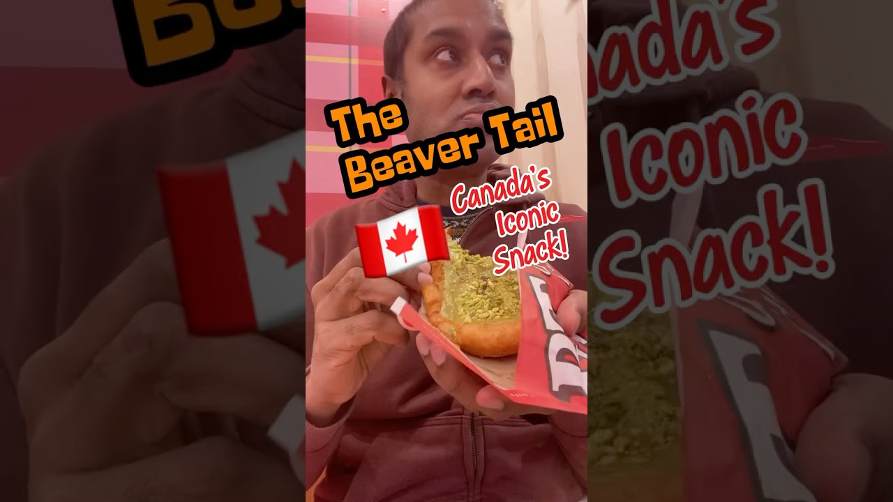 Beaver Tail! Canada&rsquo;s Iconic Snack! #canada #food #travel #beavertail #ottawa #snacks #history
