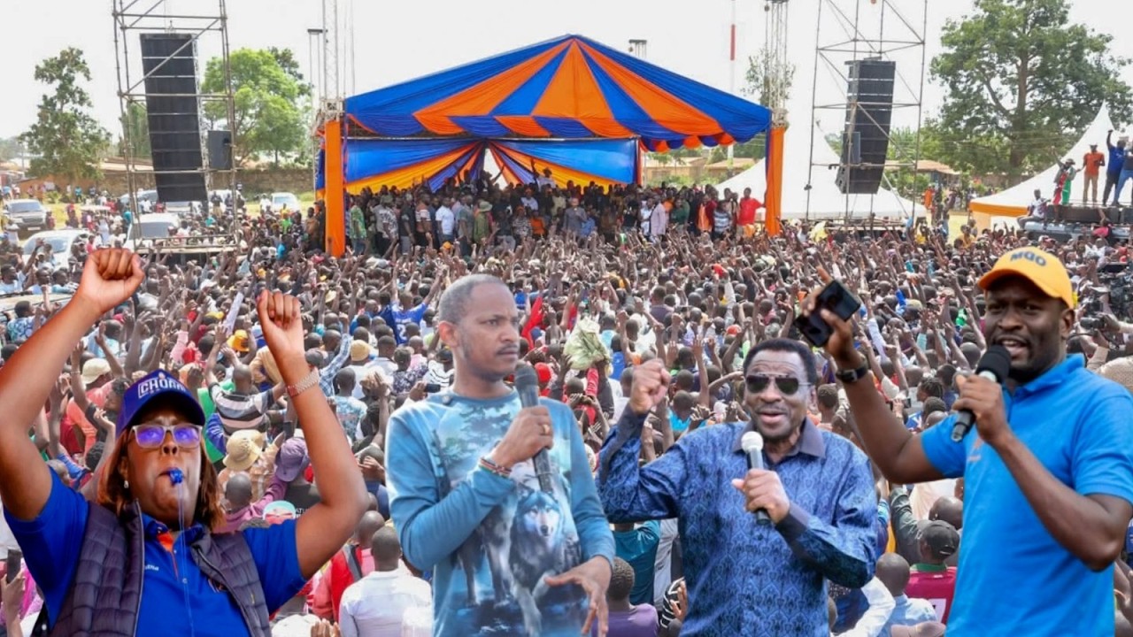 LIVE: Sifuna,Babu Owino,Winnie Odinga, ODM MPs Mega Rally in Kitengela after being kicked out of ODM
