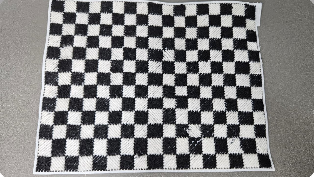 Plastic Canvas Mat Design l DIY