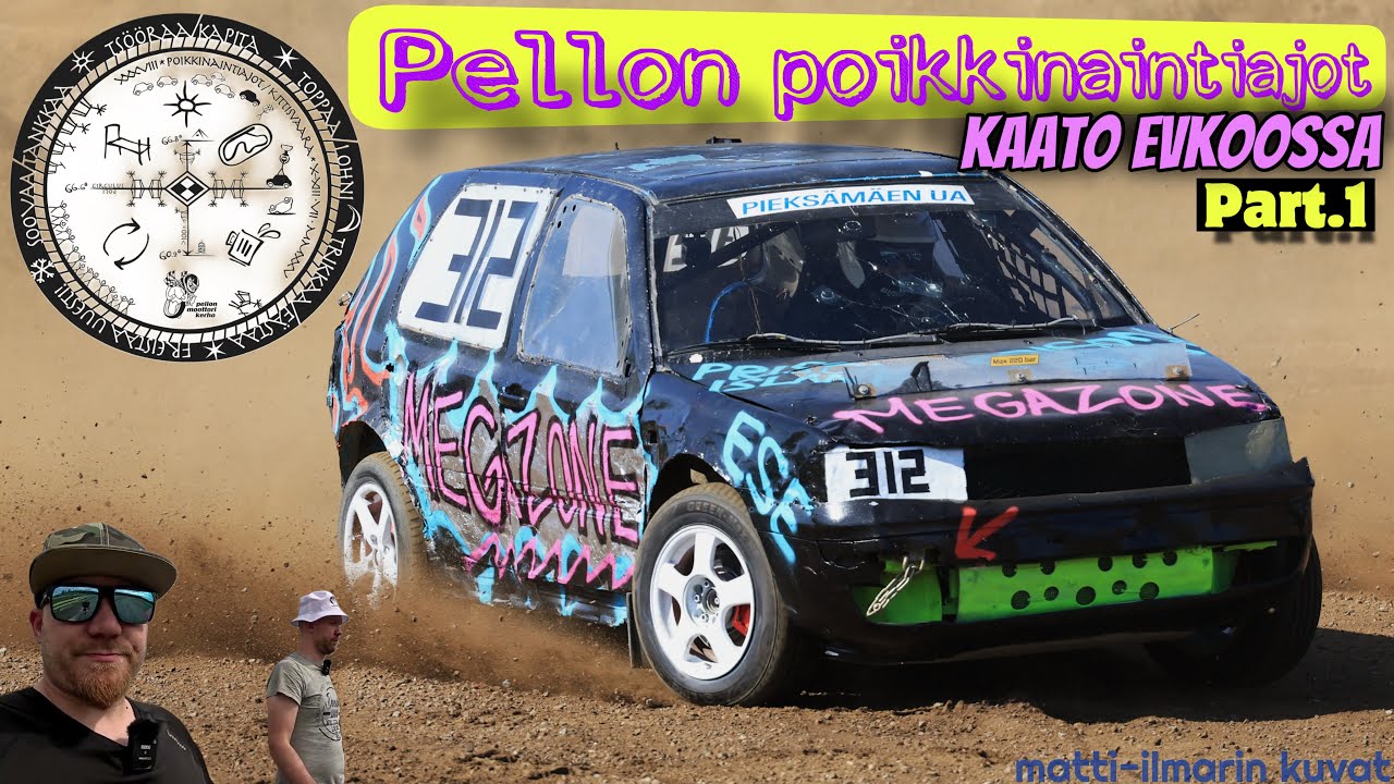 Eka kertaa Pellossa ja heti nurin! | VLOG PART.1 | sisältää incarit | Pellon poikkinaintiajot 2025