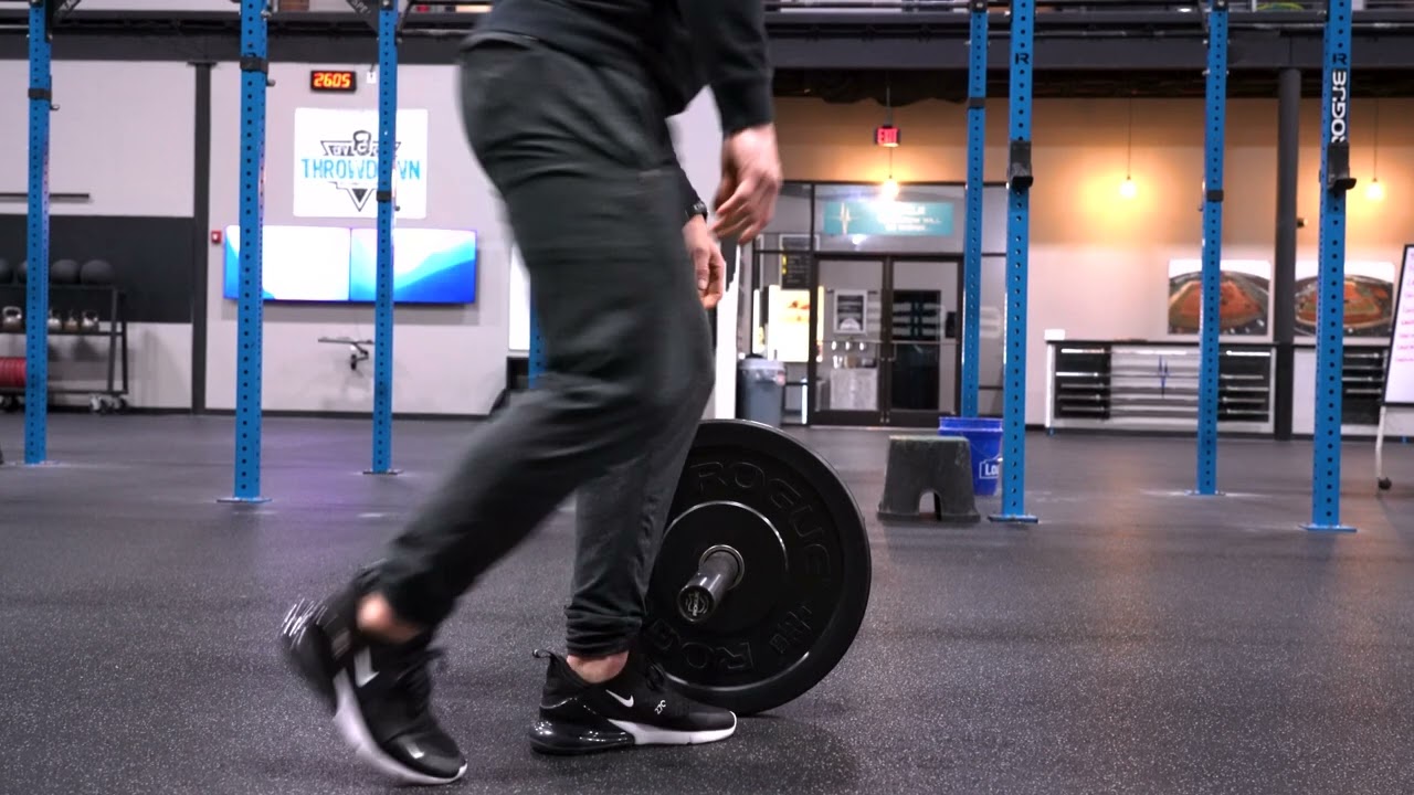 LANDMINE SPLIT LEG ROMANIAN DEADLIFT (RDL)