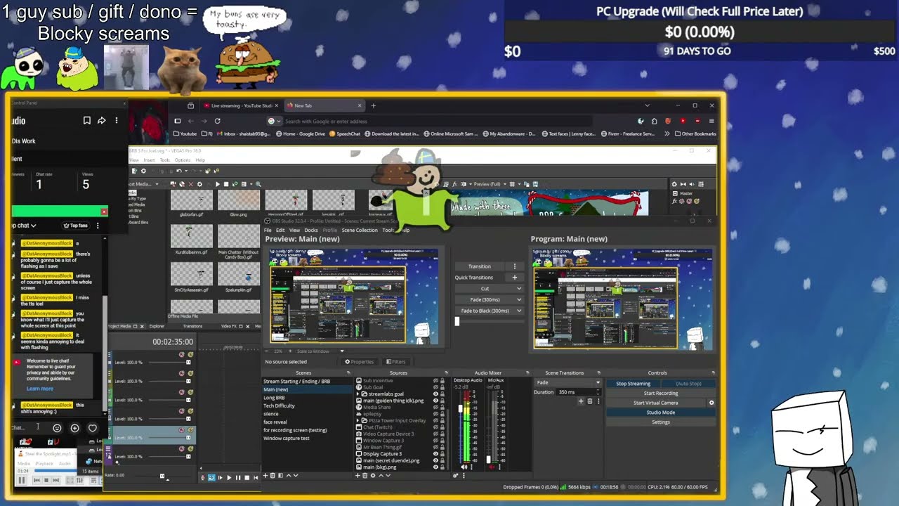 How Dis Work (Editing The Crimbo BRB 3) (Part 22) | Art Stream 120