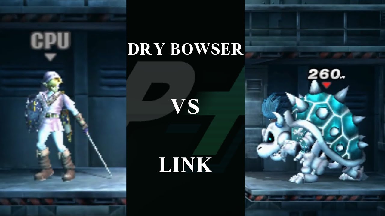 Project+ - Dry Bowser Vs Link
