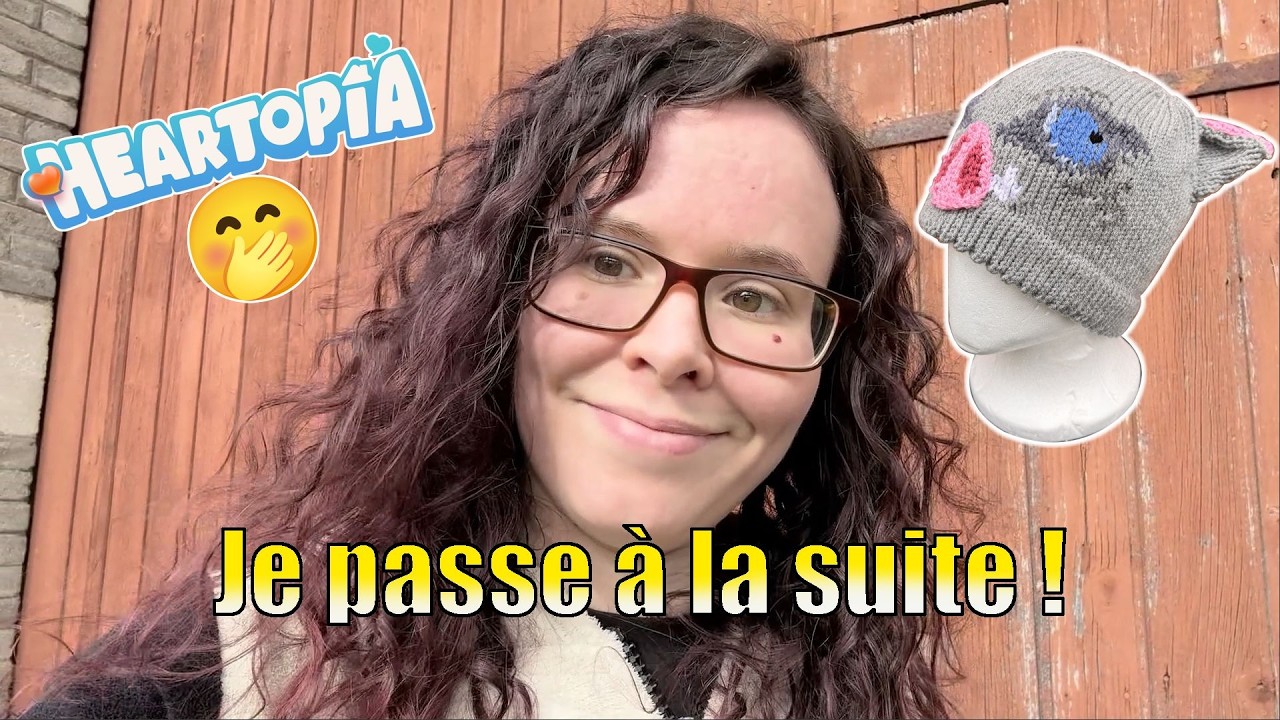 PROTOTYPE, HEARTOPIA & COMMANDE PERSONNALISÉE - Weekly Vlog S15 #smallbusiness #tricot #creation