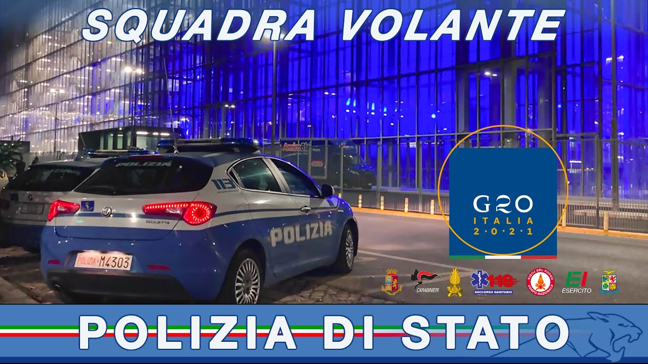 SQUADRA VOLANTE - G20, Italia 2021