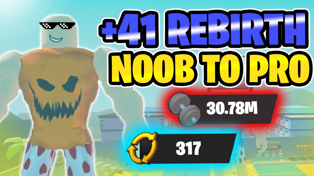 30 MILLION STRENGTH! +41 REBIRTH STACK! | FEAT OF STRENGTH | Strongman Simulator