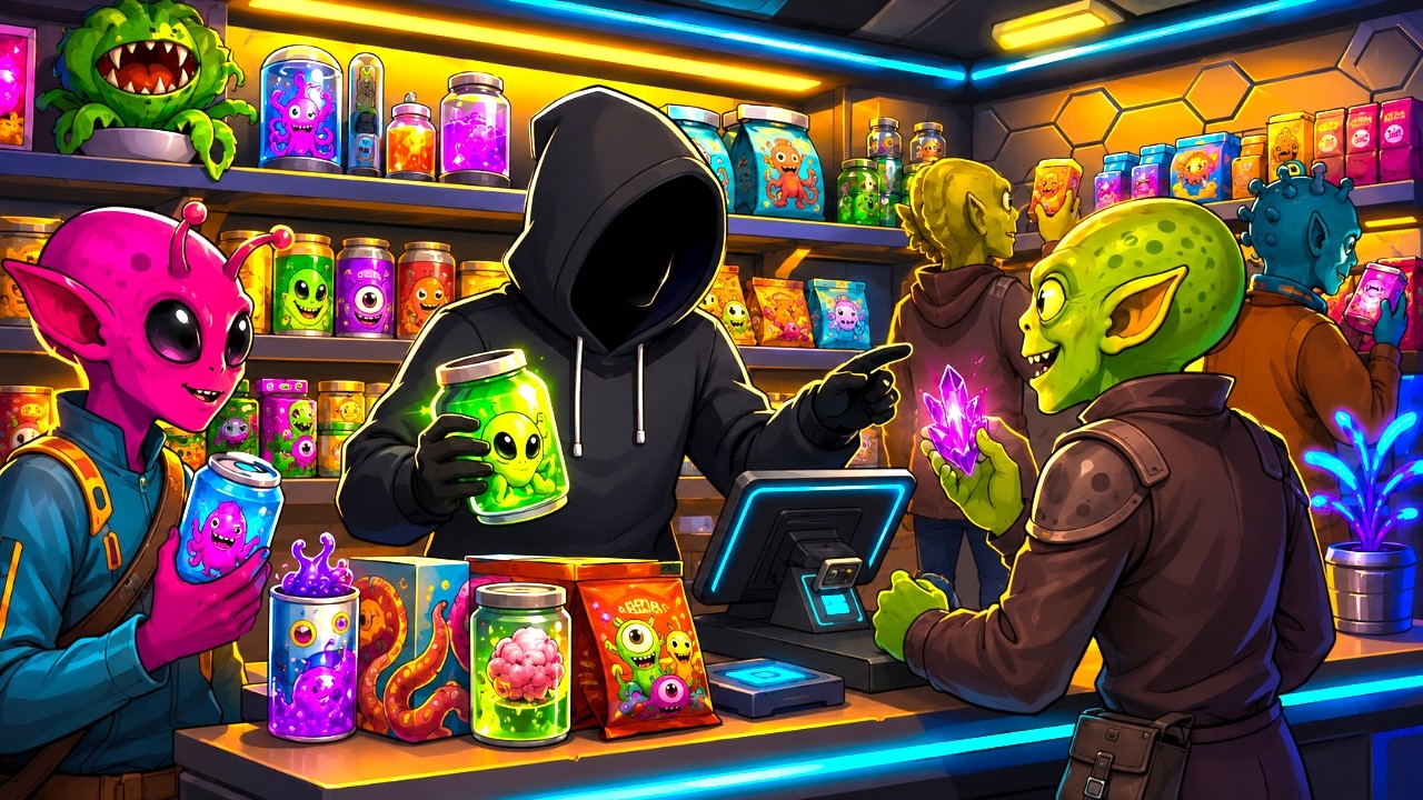 Alien Market Simulator 1.0 Is HERE &mdash; I Found An INSANE Money Glitch? 💵