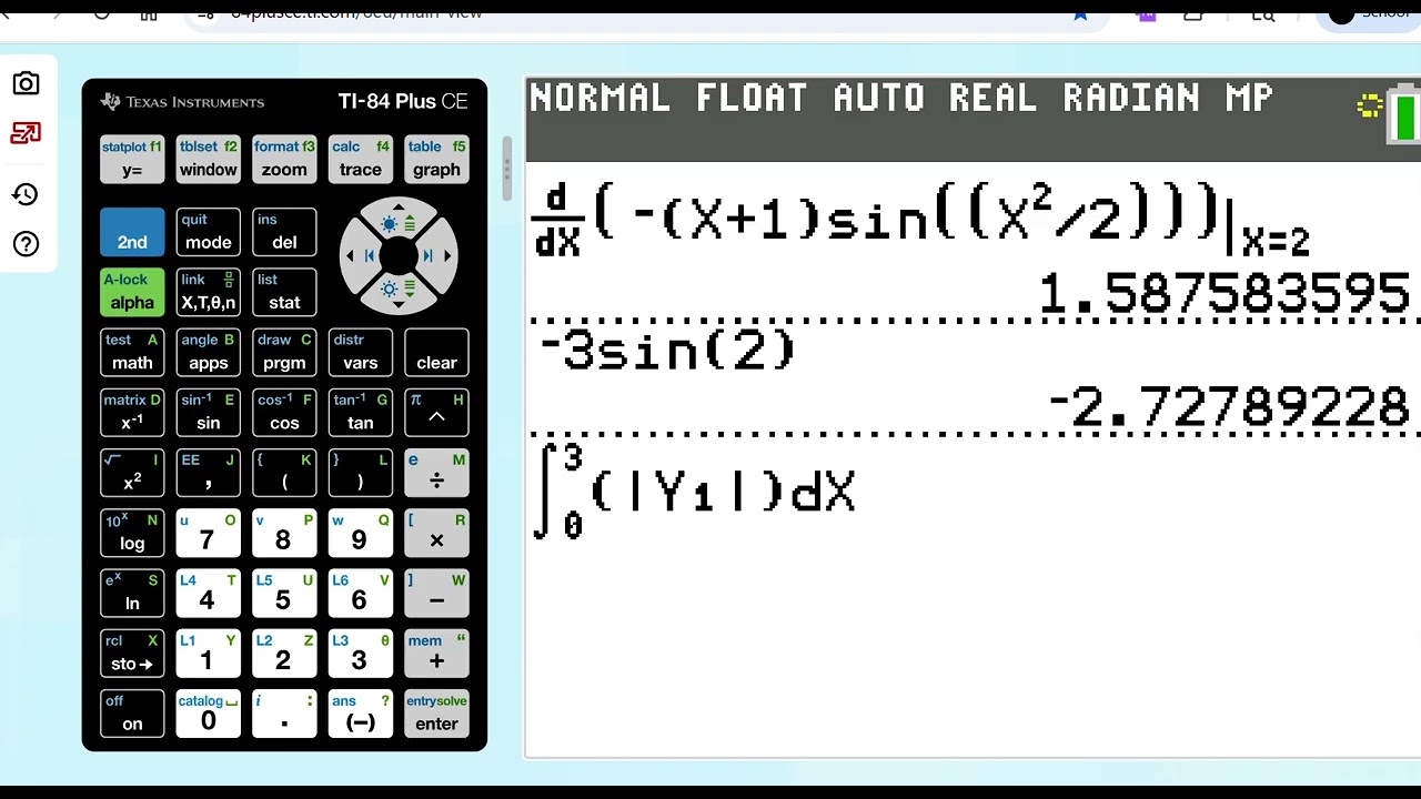 2003 AP Calculus AB FRQ #2 - Motion