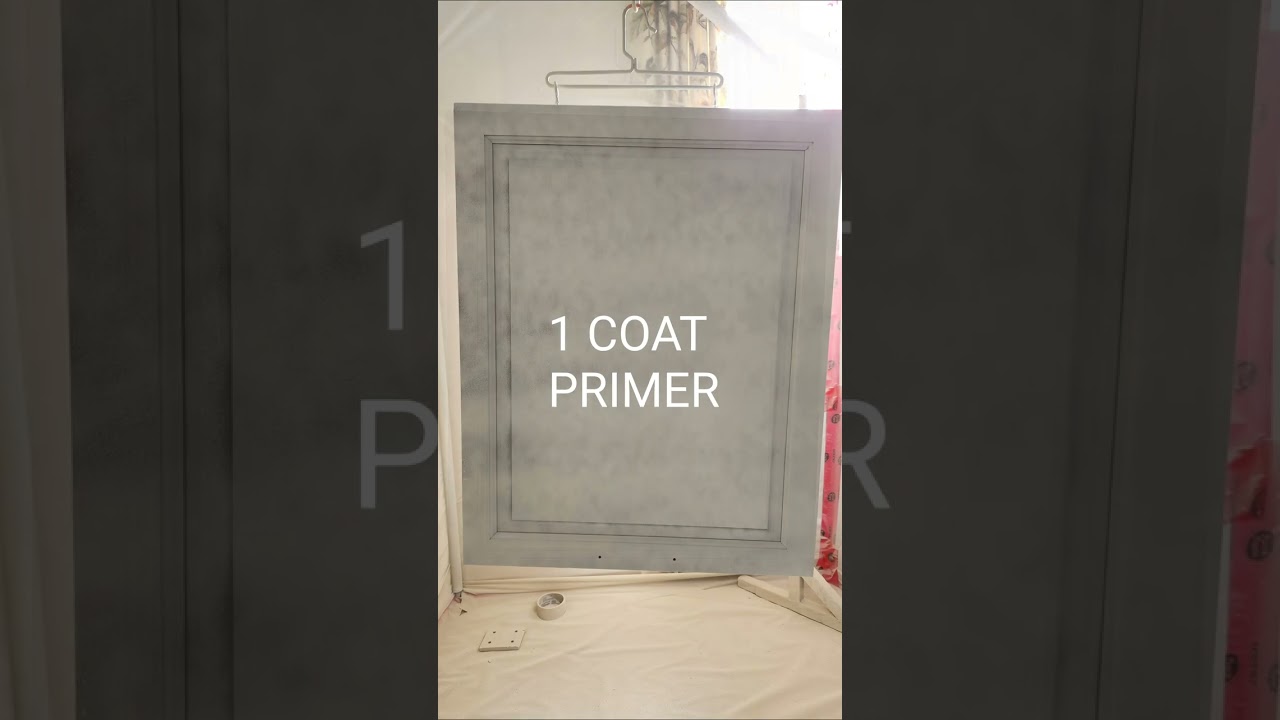 Why 2 coats of Primer? .... it's a must
