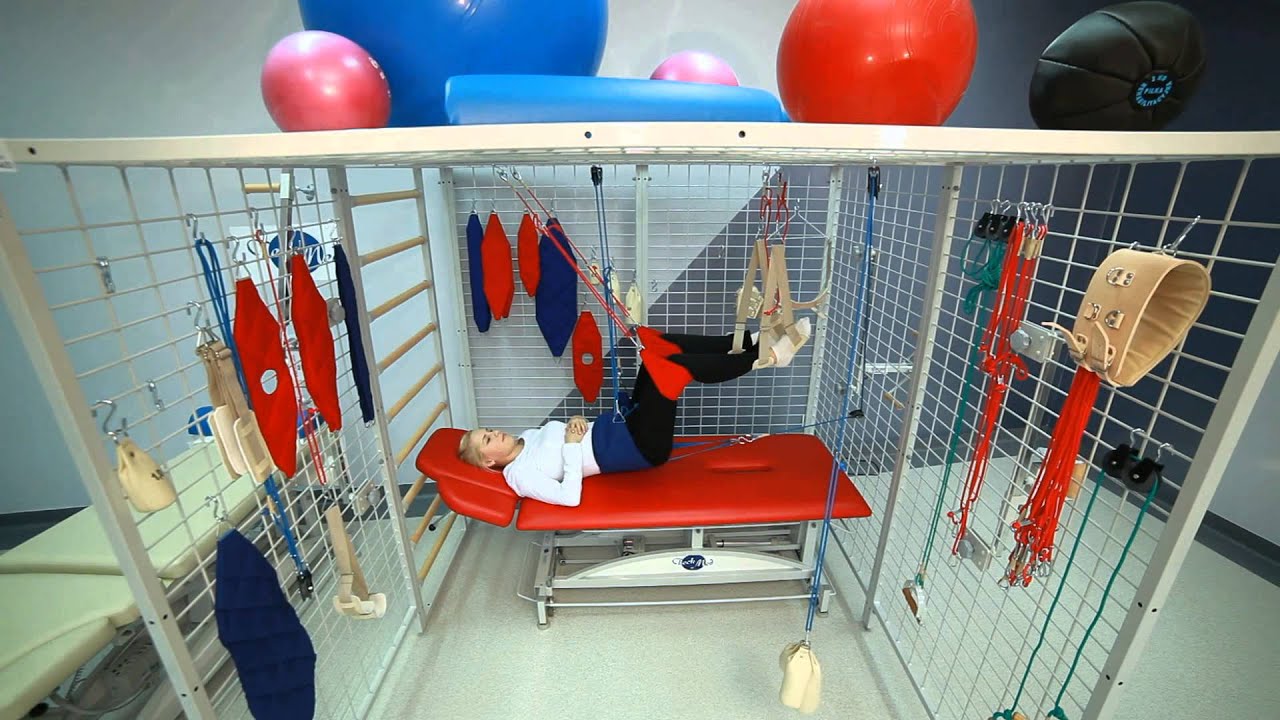 Kinezterapia. Leczenie ruchem. Pokaz ćwiczeń