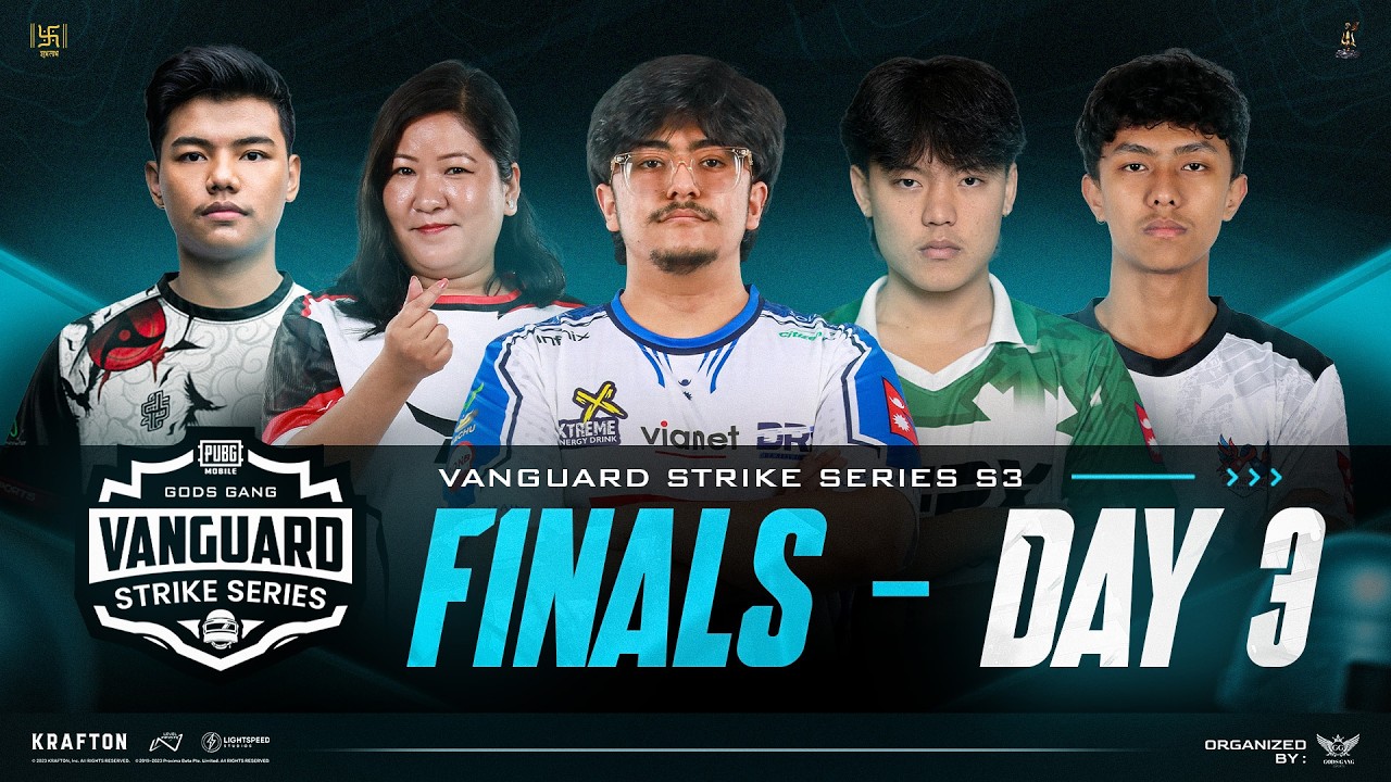 [ NP ] VANGUARD STRIKE SERIES S3 | FINAL DAY 3 | FT -  @anmolplays7585   #drs #t2k #hlx #nepx #gore