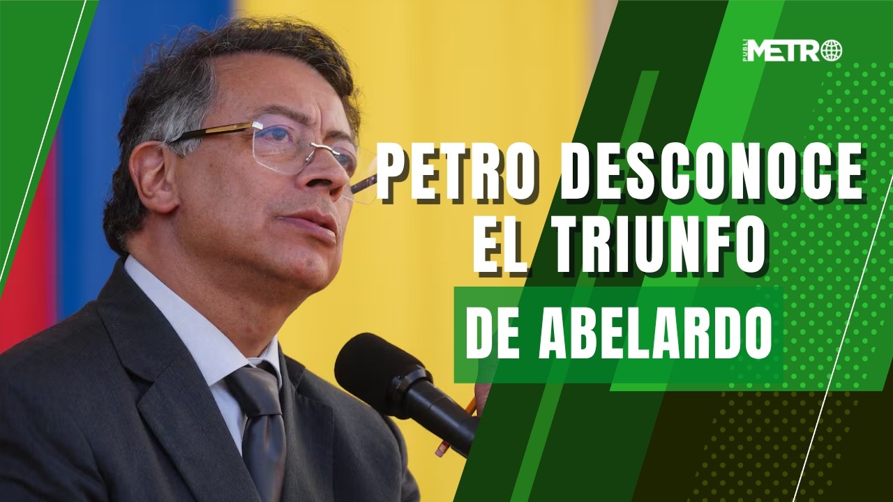 Petro denuncia fraude electoral desde EE.UU. y desconoce el triunfo de De La Espriella