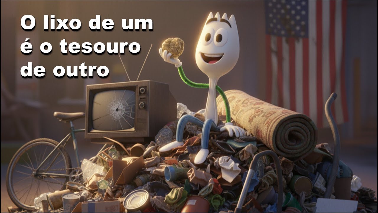 Lixo dos EUA! O lixo de um é o tesouro de outro