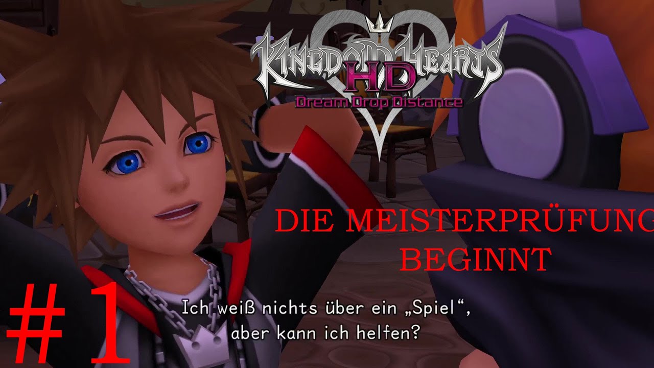 Die Meisterprüfung beginnt Kingdom Hearts Dream Drop Distance HD#1