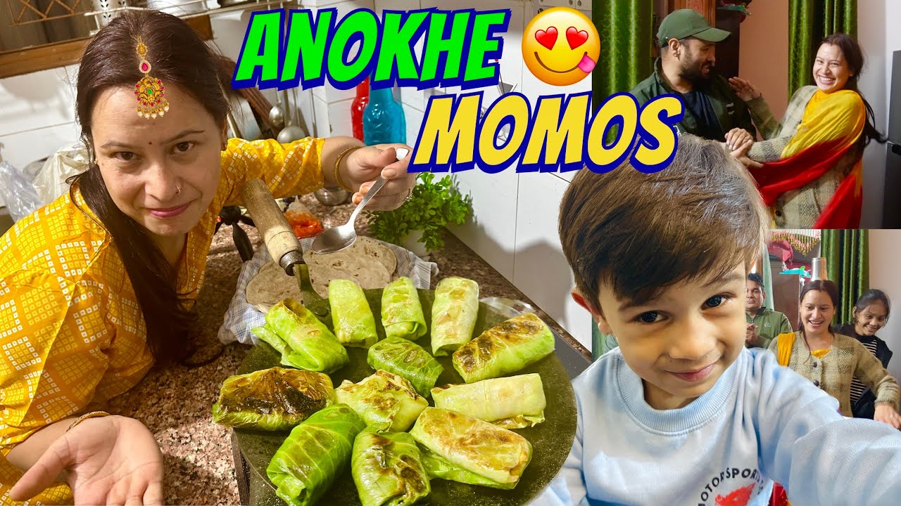 Duniya Ke Sabse Healthy Momos 😍 Rashi Ne Banaye
