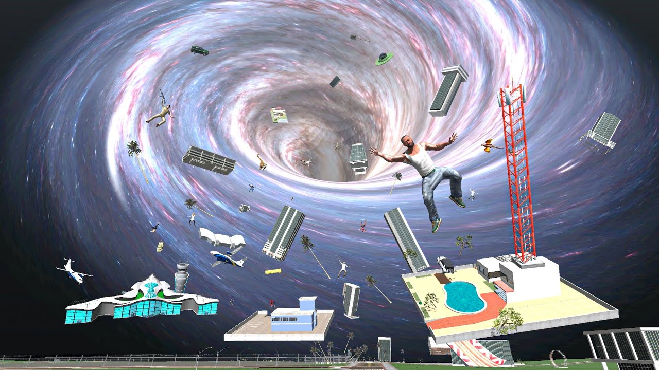Franklin VS Giant Black Hole 2 in Indian Bikes Driving 3D