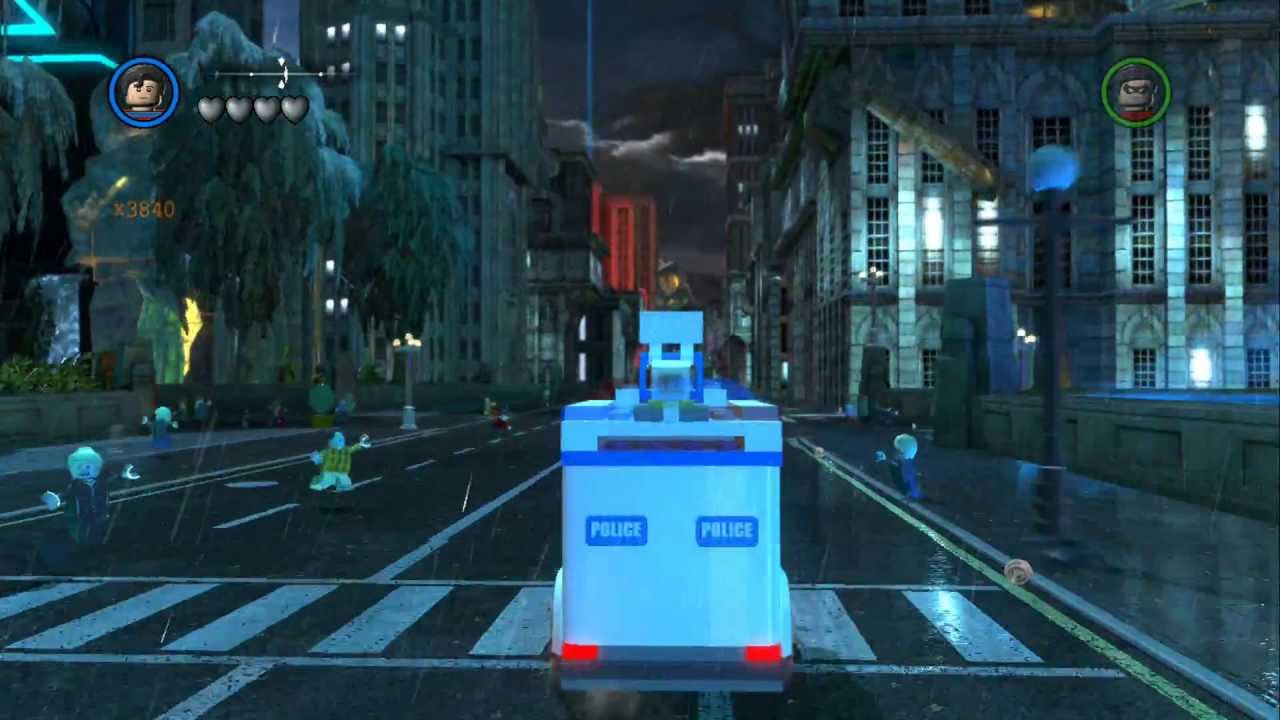 LEGO Batman 2 DC Super Heroes - Unlocking All Vehicles in Gotham City South