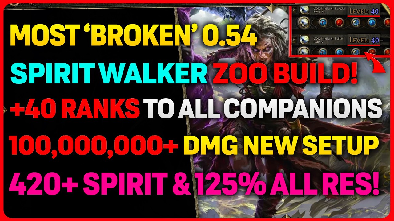 САМЫЙ МОЩНЫЙ билд Spirit Walker ZOO версии 0.54! | +40 рангов ВСЕМ ПИТОМЦАМ за КОПЕЙКИ!