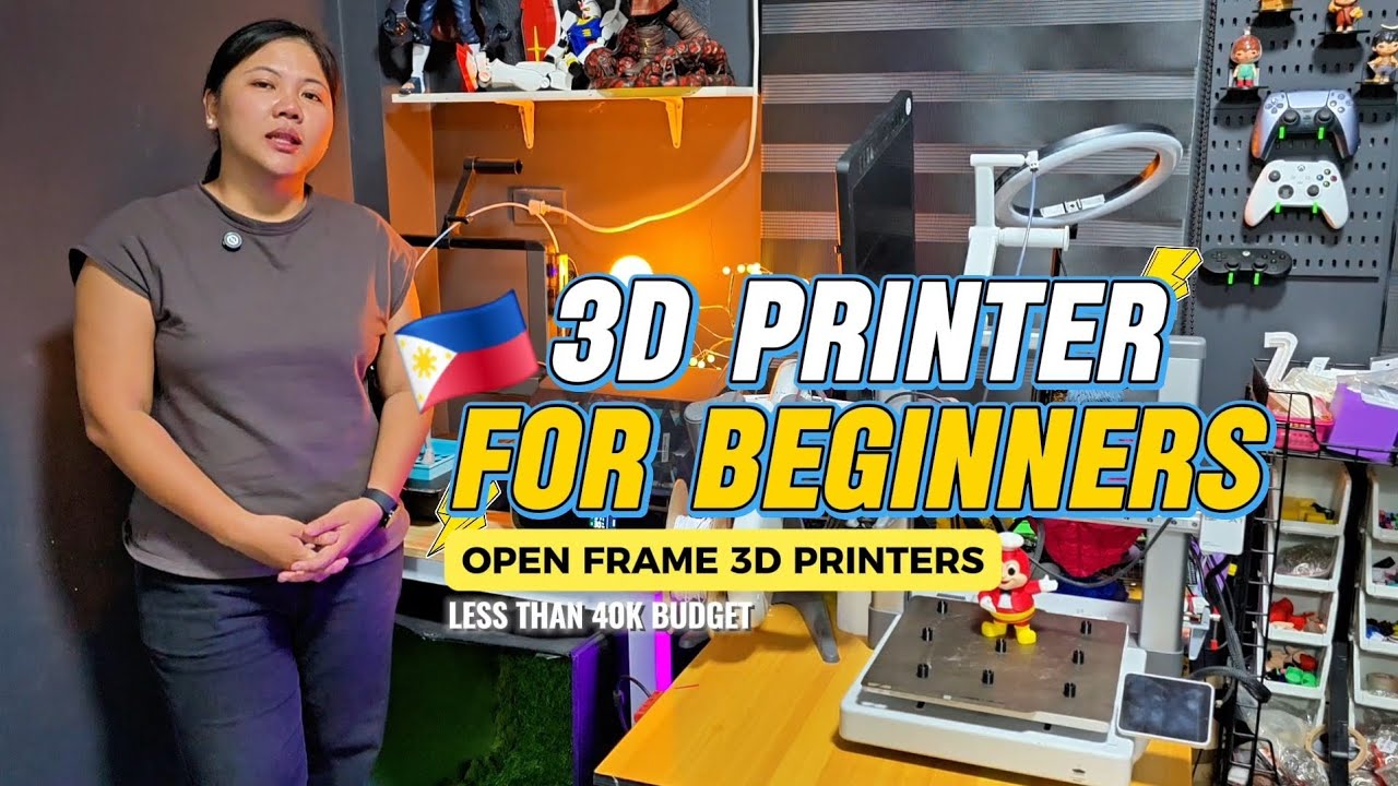 3D PRINTER FOR BEGINNERS 2025 (OPEN FRAME FDM 3D PRINTERS)