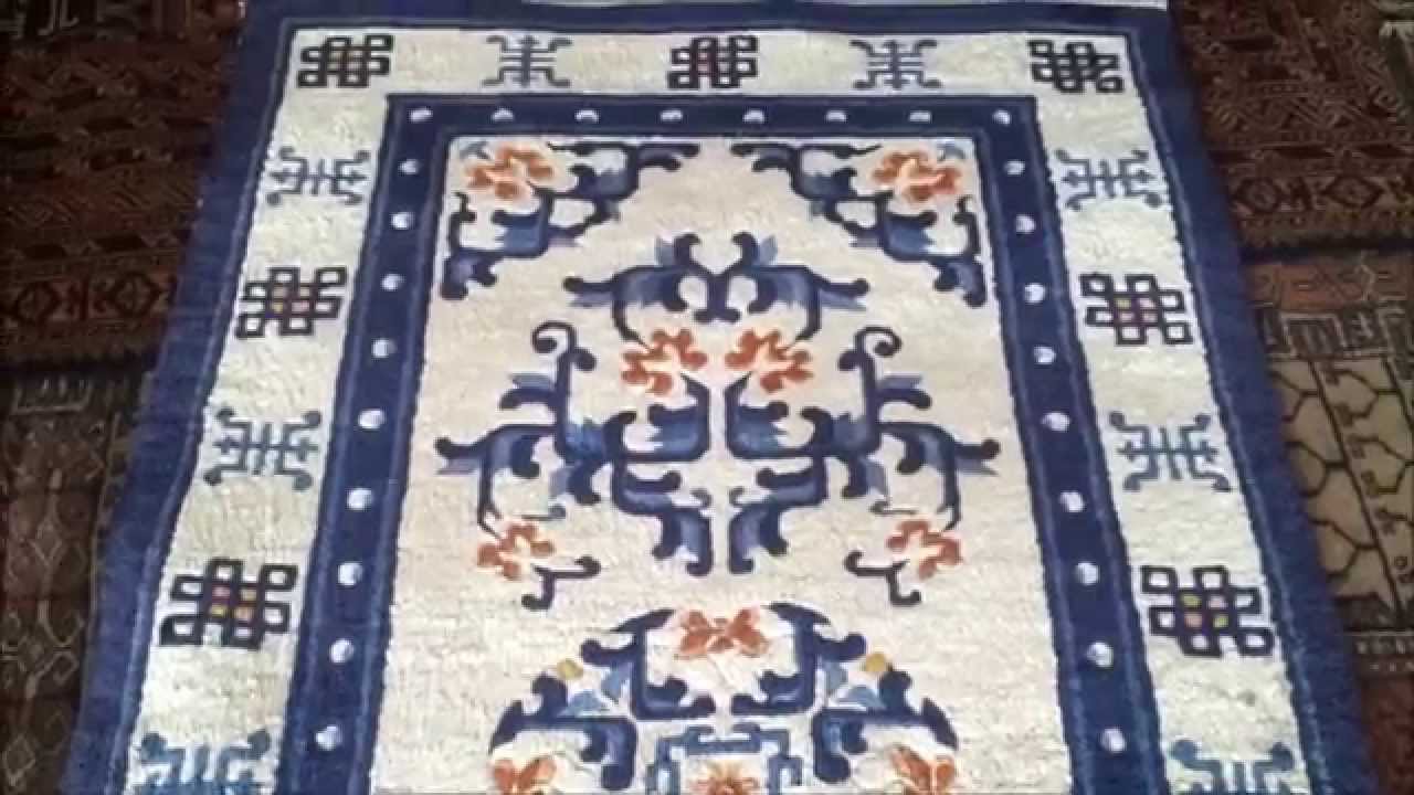 Chinese Silk Rug - Plymouth Rug Cleaning
