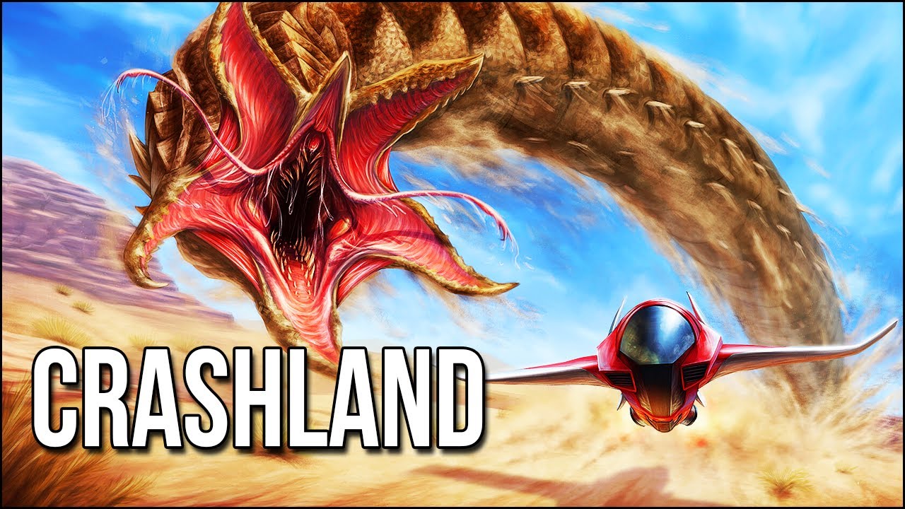 Crashland | Stalked By GIANT Worms In This New Quest Game!