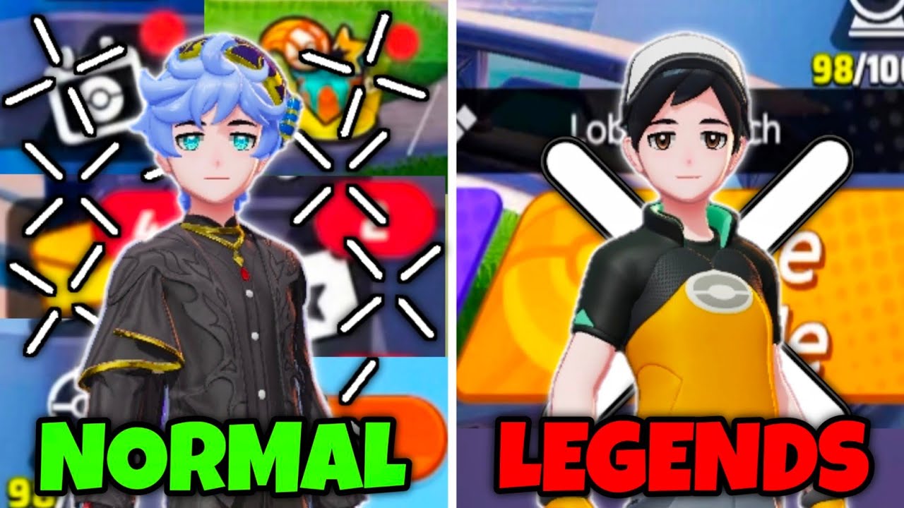 Normal Vs Legend Players | Pokemon UNITE clips