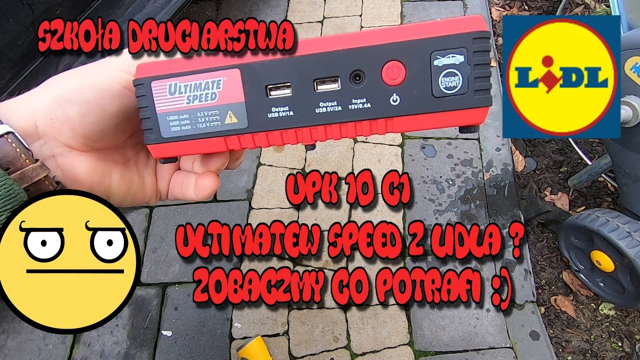 Szkoła Druciarstwa UPK 10 C1 Ultimate Speed z Lidla ? Zobaczmy co potrafi Wazzup :)