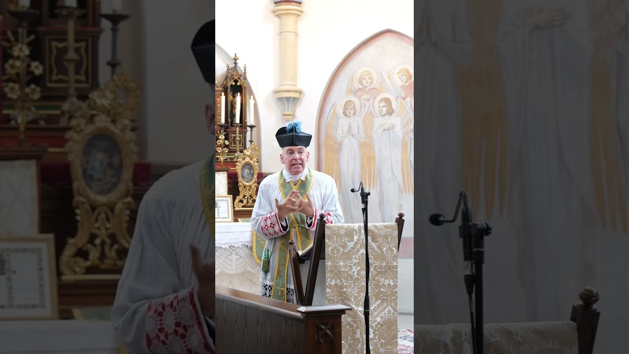Predigt &uuml;ber den ungerechten Verwalter - Msgr. Schmitz