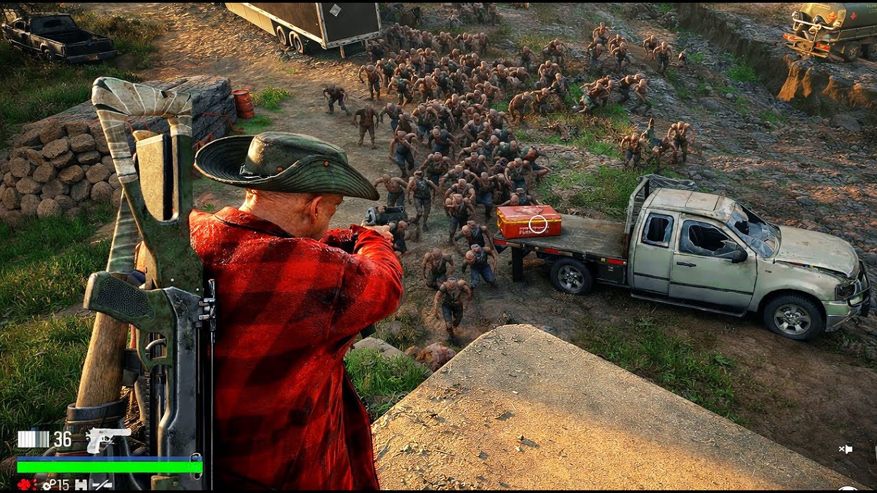 Face 300 ferocious zombies with a Handgun that only has 22 bullets. Days Gone Horde Mission ULTRA 4K