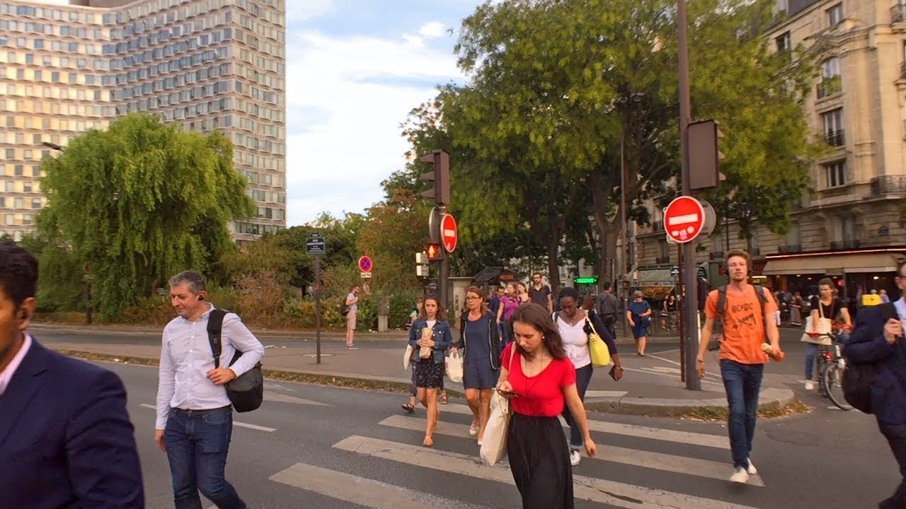 Walking Paris's Streets : André Citroën Park to Dupleix Metro