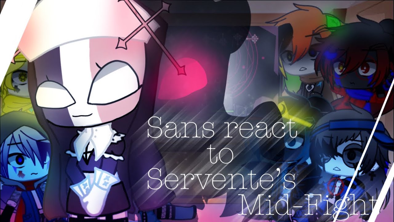 Sans Aus React to Servente’s Mid-Fight (FNF) ||GC|| []English & PT-BR[]